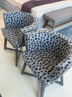 Sedia di Gervasoni modello Gervasoni poltroncine gray da soggiorno in offerta -35%