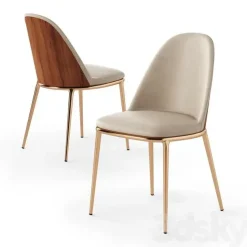 Sedia di Midj modello Lea da soggiorno in offerta -30%