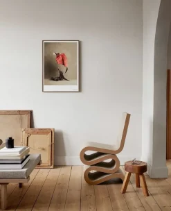 Sedia di  modello Wiggle side chair da soggiorno in offerta -20%