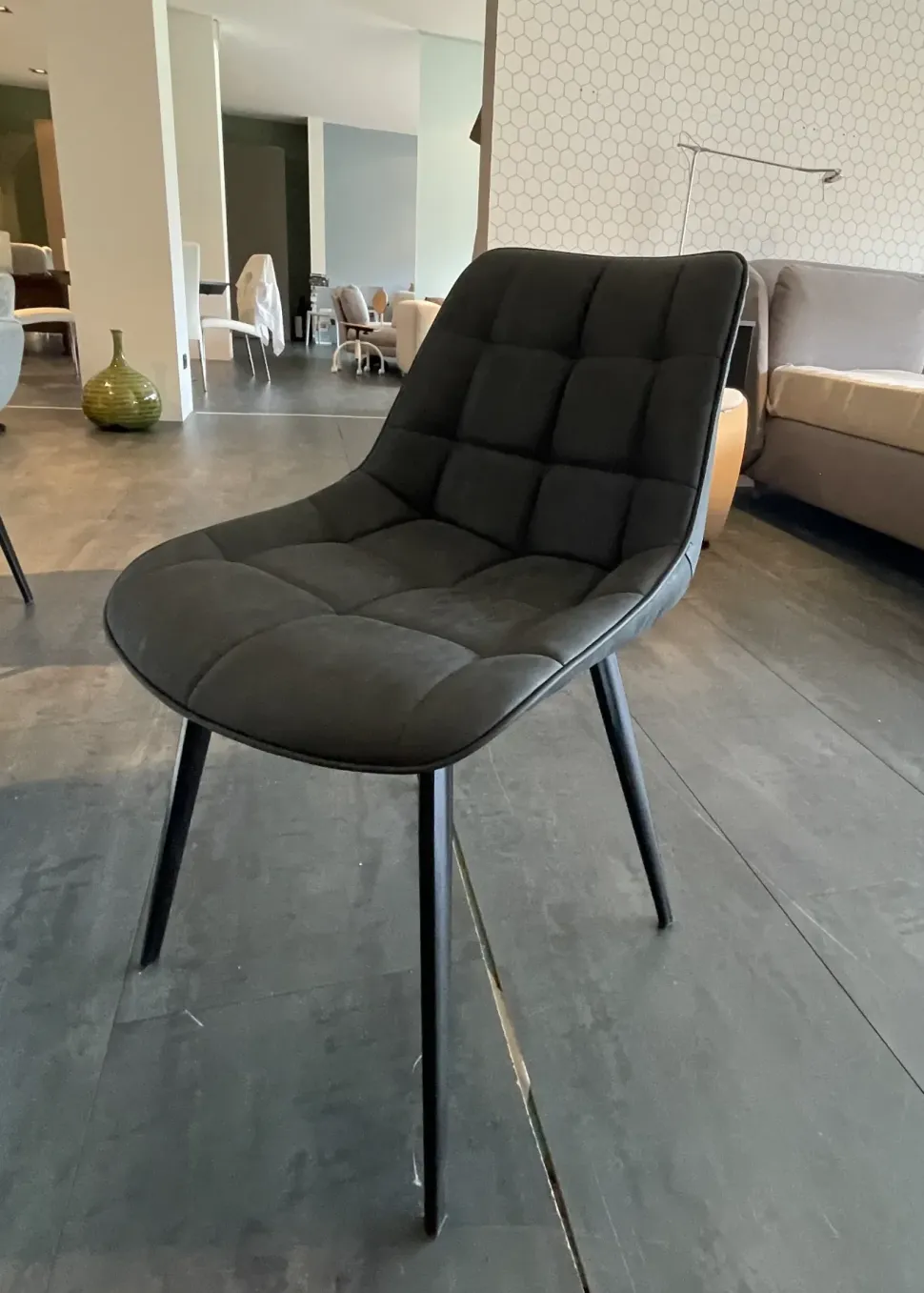 Sedia di Zr modello Sedia trapuntata da soggiorno in offerta -50%