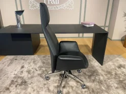 Sedia direzionale Downtown president Poltrona frau a prezzo scontato