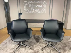 Sedia direzionale Downtown visitor di Poltrona frau: richiedi ora il prezzo riservato