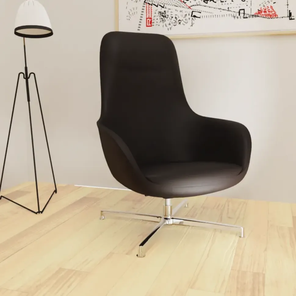 Sedia direzionale in ecopelle Truka girevole base alluminio Las mobili in offerta