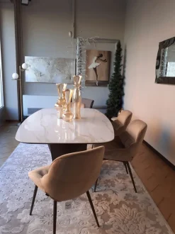 Sedia fissa Amelie di Bontempi a prezzo Outlet