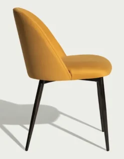 Sedia fissa Sedia anti macchia schienale curvo  di Md work in Offerta Outlet