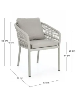 Sedia Galdana per l'esterno a marchio Bizzotto in offerta