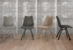 Sedia in ecopelle modello Maiorca di Target point