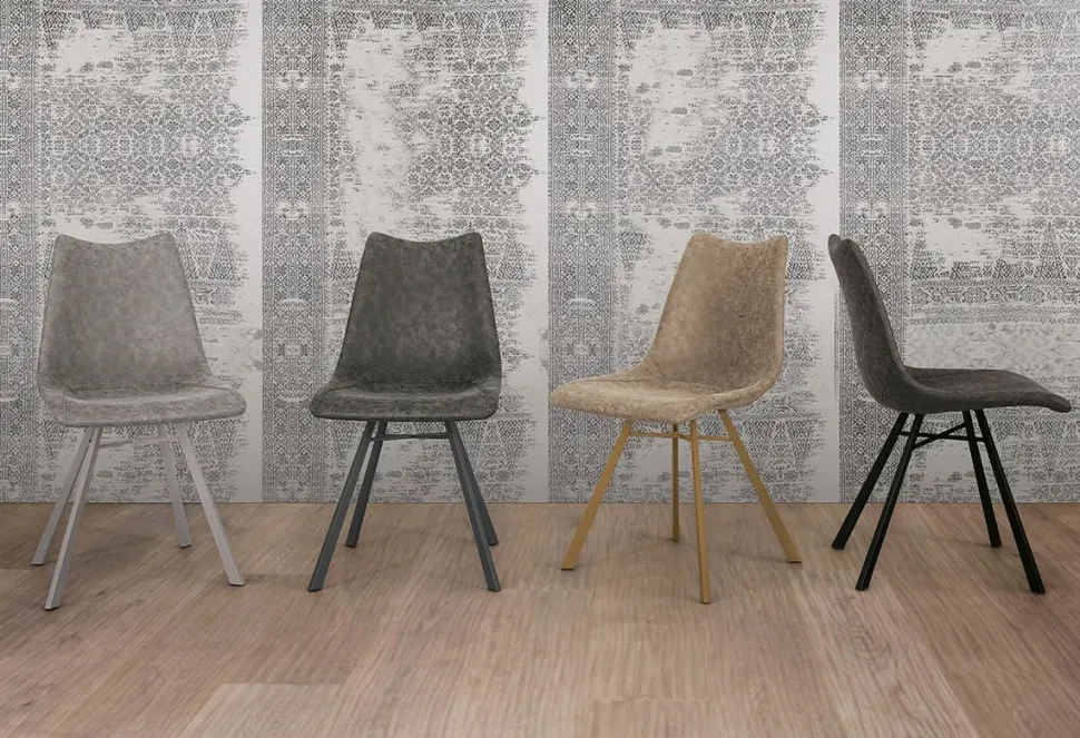 Sedia in ecopelle modello Maiorca di Target point