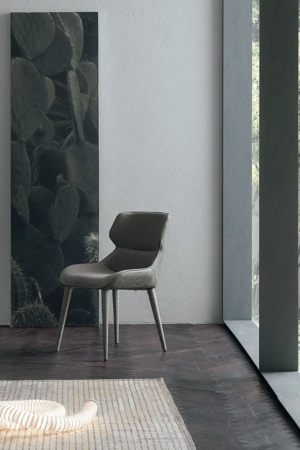 Sedia in ecopelle modello Detroit di Target point