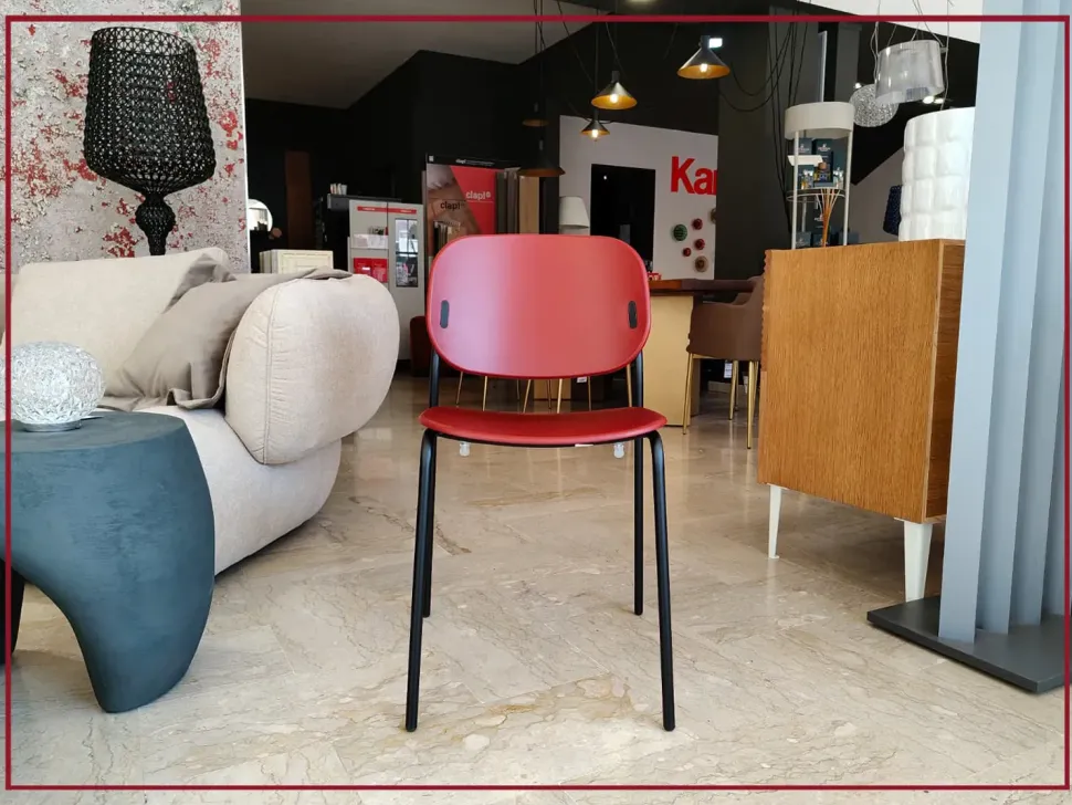 Sedia in metallo modello Yo! cb1986-a di Connubia