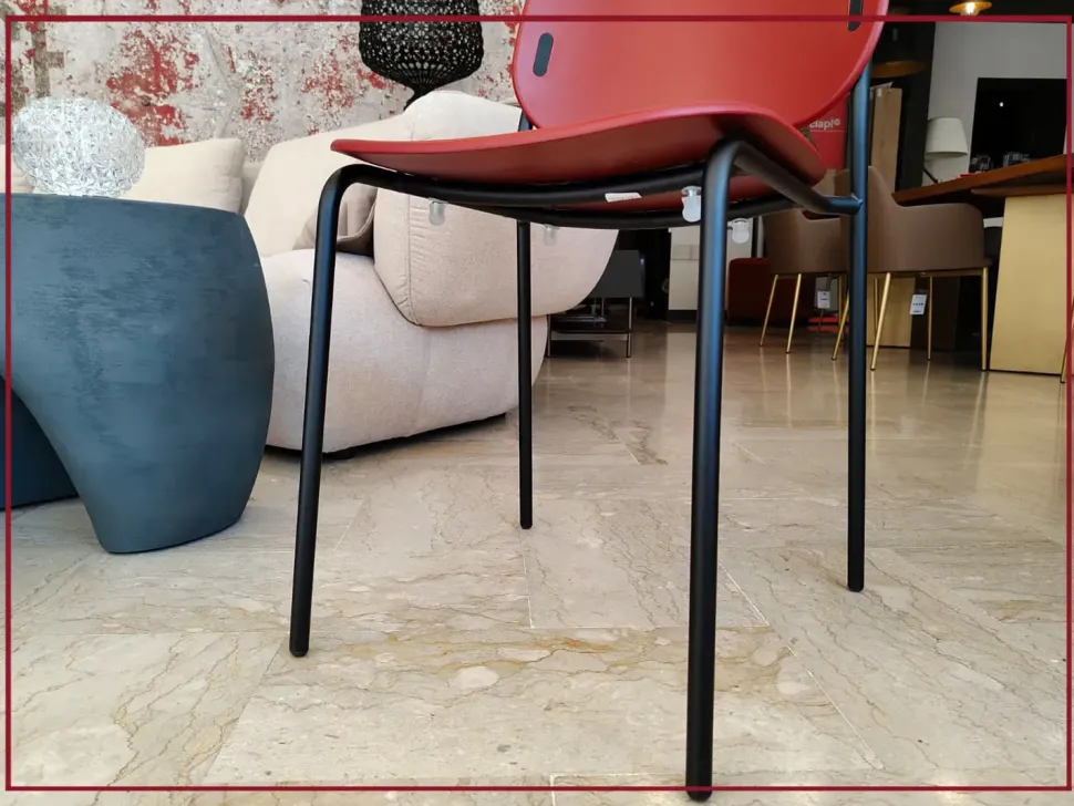 Sedia in metallo modello Yo! cb1986-a di Connubia