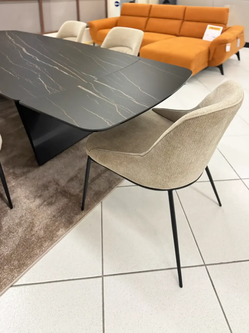 Sedia in metallo poltroncina Ginevra in Offerta Outlet