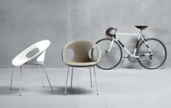 Sedia in plastica modello Drop di Scab