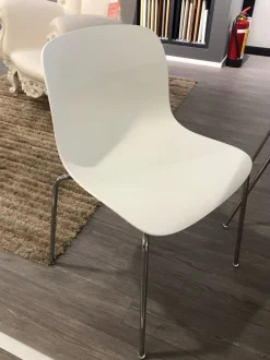 Sedia in plastica senza braccioli Troy in Offerta Outlet