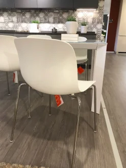 Sedia in plastica senza braccioli Troy in Offerta Outlet