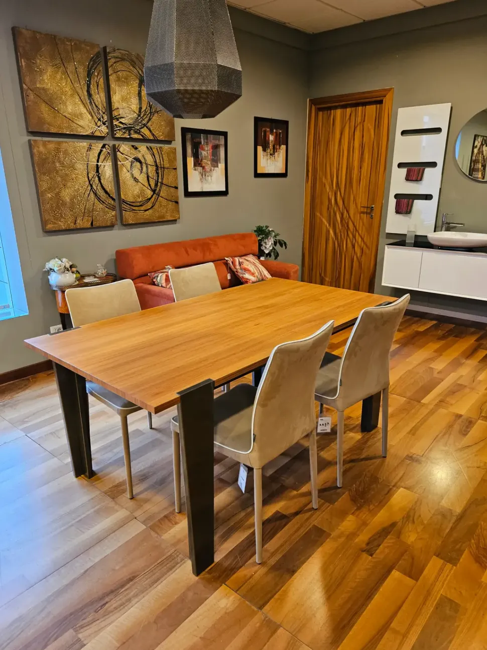 Sedia in tessuto con schienale alto Sedie bontempi modello nata scontata