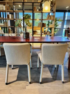 Sedia in tessuto fissa S1 in Offerta Outlet