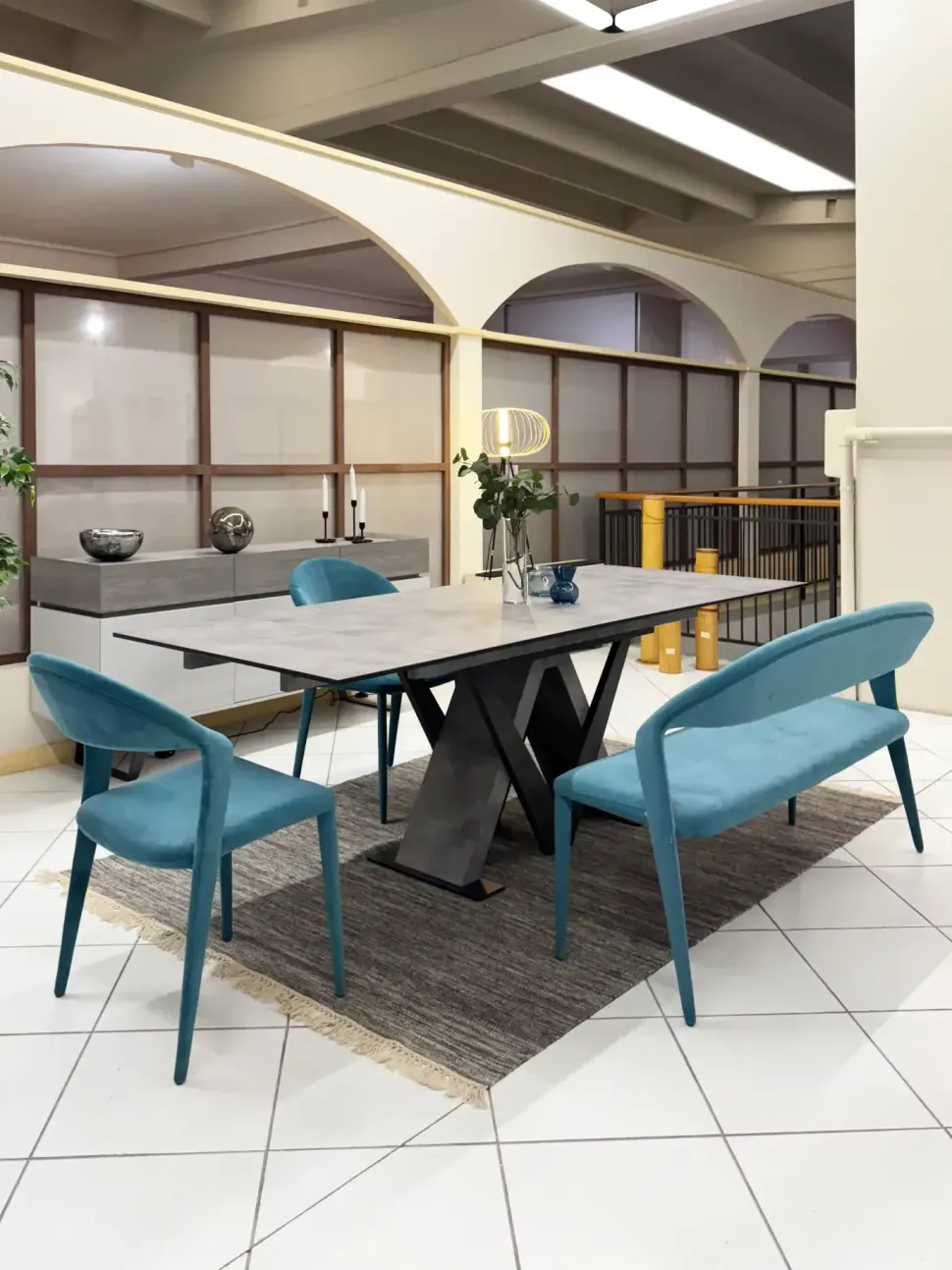 Sedia in tessuto modello Panchetta denver di Target point