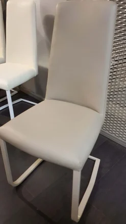 Sedia Jazz crema caffè Ozzio a prezzo scontato