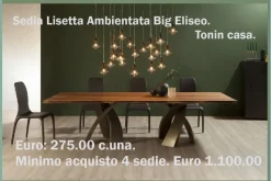 Sedia Lisetta Tonin casa SCONTATA a PREZZI OUTLET