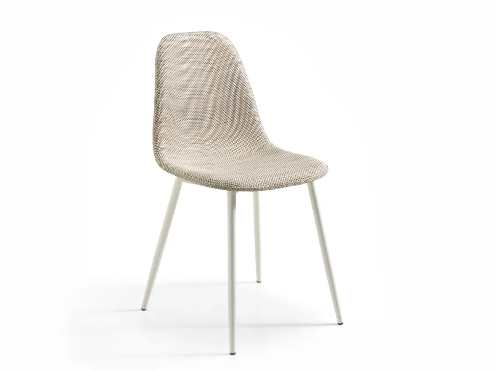 Sedia Martina da cucina realizzata in tessuto scontata del 31%