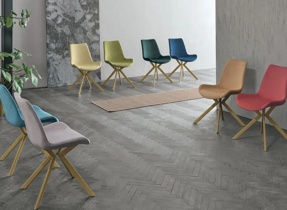 Sedia modello Malaga new senza braccioli di Target point