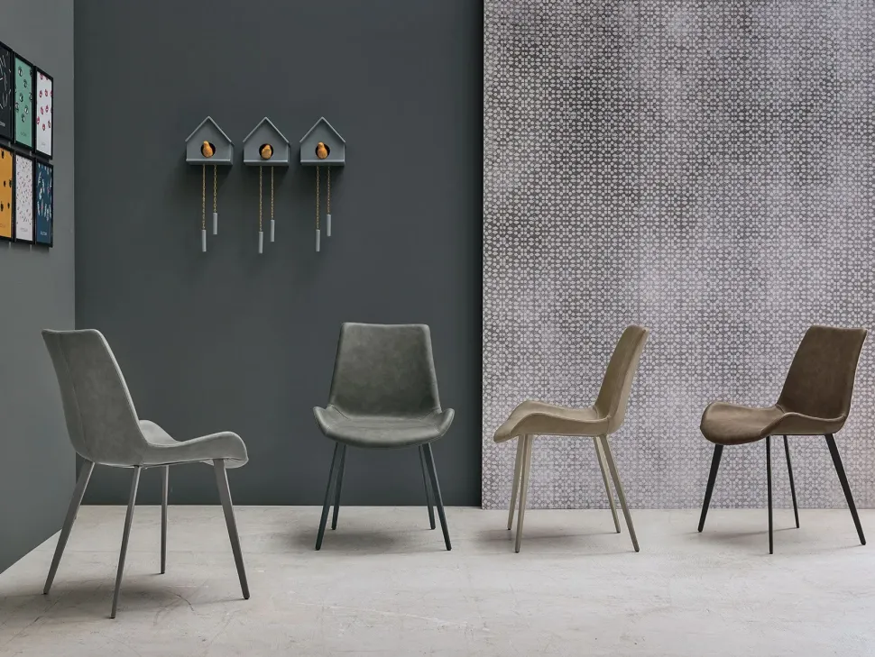 Sedia modello Malaga new senza braccioli di Target point