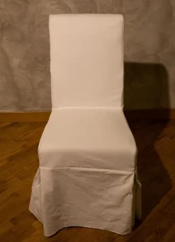 Sedia N. 4 sedie con fiocco sfoderabili Artigianale con un ribasso vantaggioso