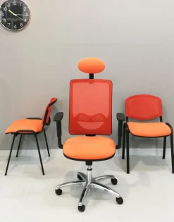 Sedia operativa in altro Operativa ergonomica qtre + 2 sedie attesa  a marchio Collezione esclusiva in offerta