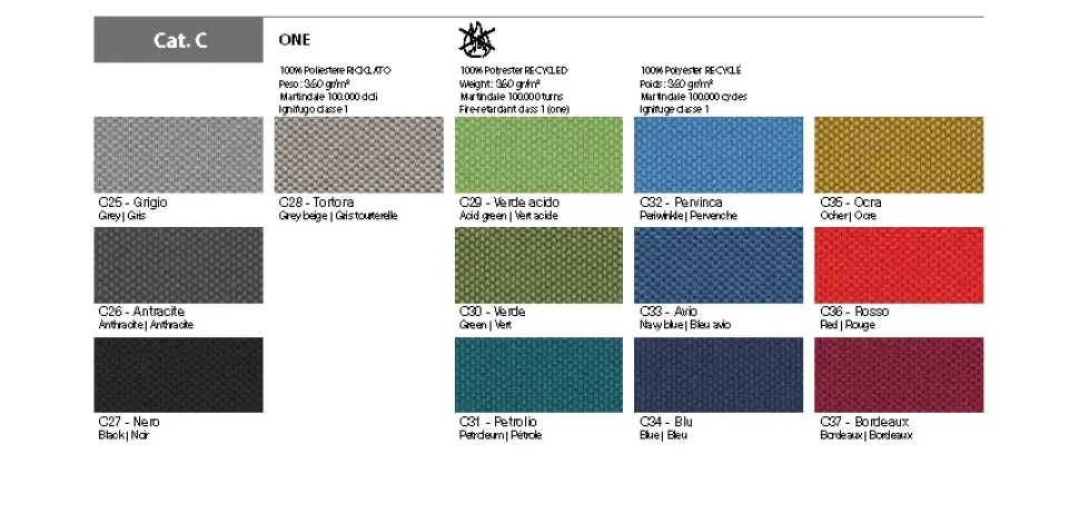 Sedia operativa in ecopelle Comfort con poggiatesta a marchio Las mobili a prezzi convenienti