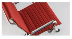 Sedia operativa Karma cromo direzionale in metallo Compir a prezzo scontato