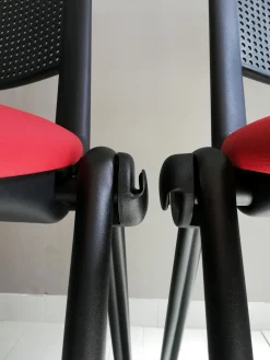 Sedia operativa modello Cast rete + 2 sedie attesa in ecopelle ad un prezzo speciale