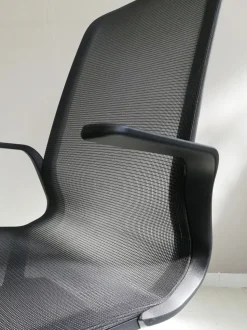 Sedia operativa modello Direzionale trama + 2 sedie slitta Las mobili in OFFERTA OUTLET