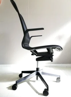 Sedia operativa modello Direzionale trama + 2 sedie slitta Las mobili in OFFERTA OUTLET