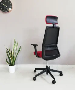 Sedia operativa modello Rassegna rete con poggiatesta in altro ad un prezzo davvero conveniente