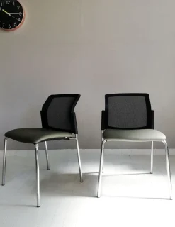 Sedia operativa modello Sistema rete + 2 sedie in ecopelle ad un prezzo speciale