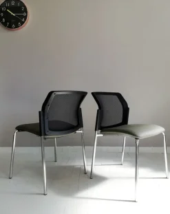 Sedia operativa modello Sistema rete + 2 sedie in ecopelle ad un prezzo speciale