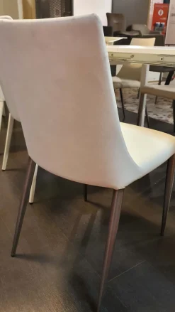 SEDIA Ozzio Spritz bianca PREZZI OUTLET