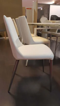 SEDIA Ozzio Spritz bianca PREZZI OUTLET