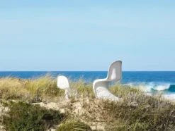 Sedia Panton chair da soggiorno realizzata in plastica scontata del 18%