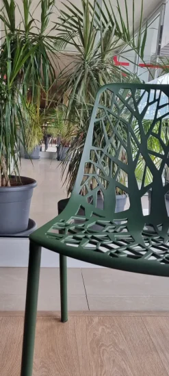 Sedia per l'esterno modello Forest Artigianale in Offerta Outlet