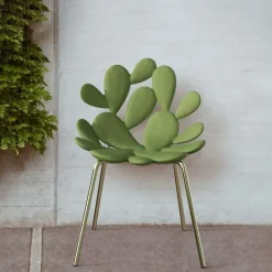 Sedia per l'esterno sedia filicudi ottone e giallo – set 2 pezzi a marchio Qeeboo in offerta