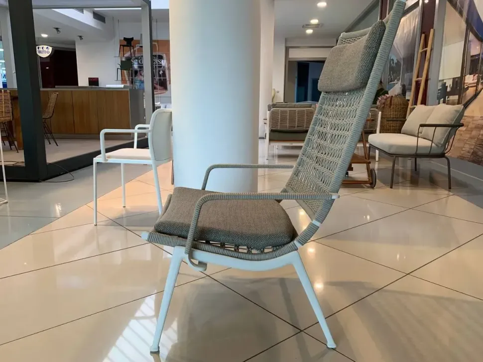 Sedia per l'esterno Solaria a marchio Poltrona frau in offerta