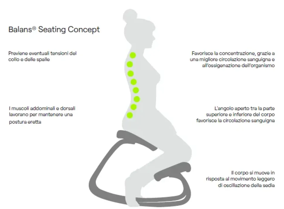 Sedia per ufficio Variable di Variér SCONTATA 25%