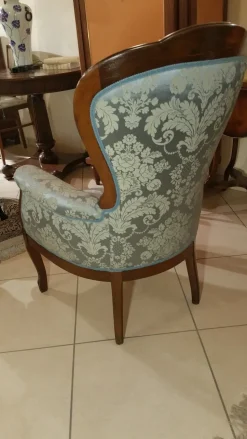 Sedia Poltroncina alla voltaire Collezione esclusiva a prezzo scontato