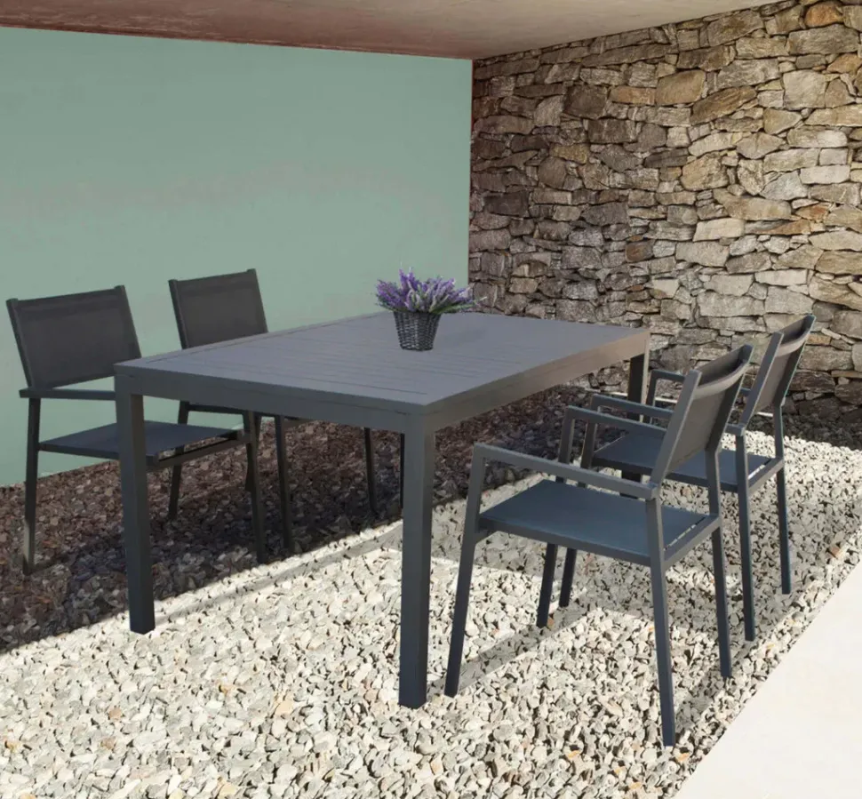 Sedia Poltroncina avana antracite cosma per l'esterno a marchio Cosma outdoor living in offerta