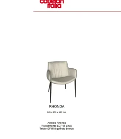 Sedia Rhonda Cattelan italia SCONTATA a PREZZI OUTLET