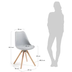 Sedia Sedia lars Julia in OFFERTA OUTLET