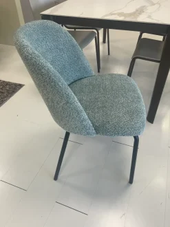 Sedia Sedia orange in tessuto Zamagna a prezzo scontato