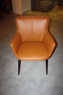 Sedia senza braccioli 655 Rolf benz a prezzo Outlet